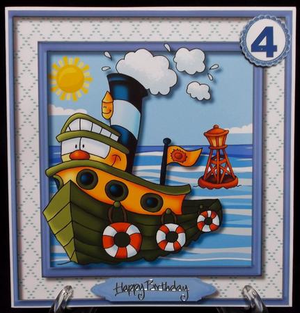 Chuggy the Birthday Tug Boat 1 by Suzi Cooper