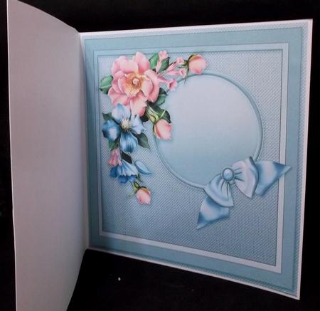 Summer Blooms on a Doily Matching 8inx8in Insert Plate by Suzi Cooper