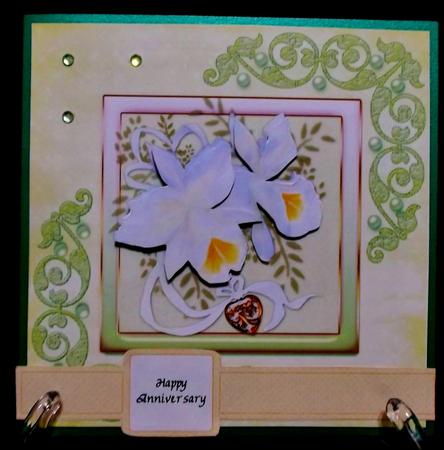 Ribbon Wrap with Happy Anniversary 6 Inch by Suzi Cooper