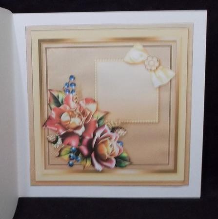 Roses on a Fancy Doily Matching 8inx8in Insert Plate by Suzi Cooper