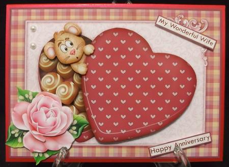 Chocolate Reward for Putting Up with Men A5 Mini Kit by Suzi Cooper