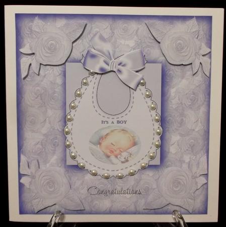Roses in Baby Blue by Suzi Cooper
