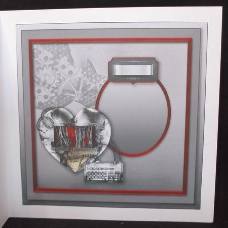 Heart of the Computer Matching 8in x 8in Insert Plate by Suzi Cooper