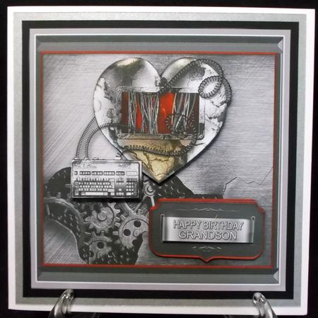 Heart of the Computer 8in x 8in Decoupage Mini Kit by Suzi Cooper