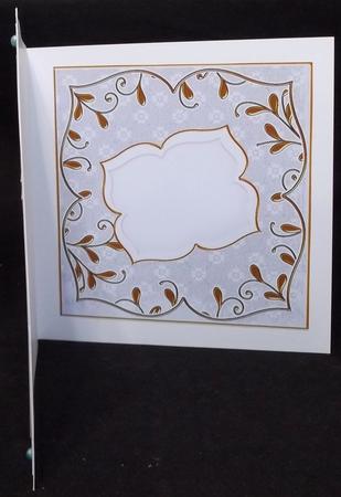 Silver Daisy Fancy 8in Insert Panel by Suzi Cooper
