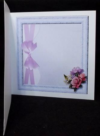 Beautiful Lilac Incert , Blank  by Suzi Cooper