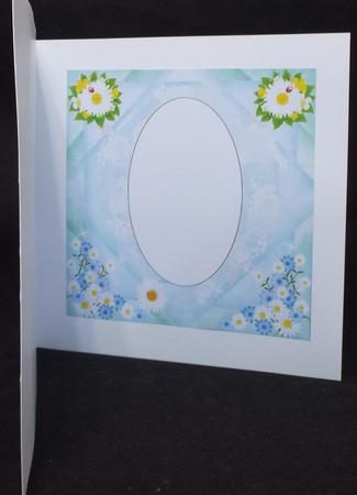 Garden Flowers Mother's Day Card Insert by Suzi Cooper