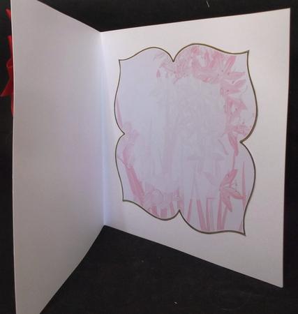 Pretty Blue Flower Pink Large Blooms 8inch Insert Panel by Suzi Cooper