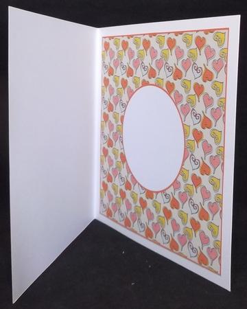 Valentine Heart Doodles Insert 8x8 by Suzi Cooper