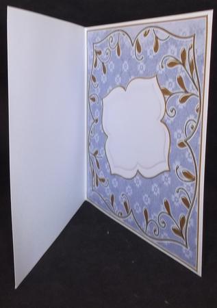 Dark Blue Daisy Fancy 8in Insert Panel by Suzi Cooper