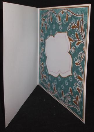 Peacock Daisy Fancy 8in Insert Panel by Suzi Cooper