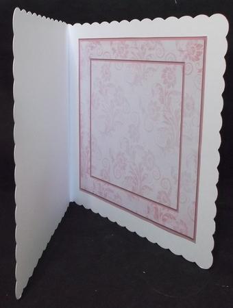 Pretty Woman 7.5" Square Insert 1 by Suzi Cooper
