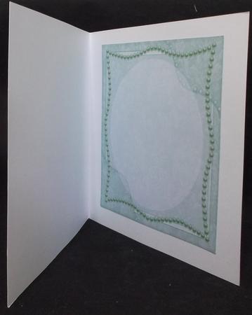 Lovely 8x8 Green Incert by Suzi Cooper