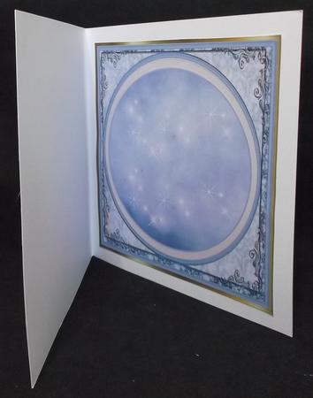 In the Blue 8x8ins Approx: Insert 1 by Suzi Cooper