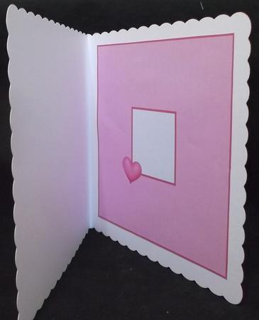 Heart Balloon Pink Insert 8x8 1 by Suzi Cooper