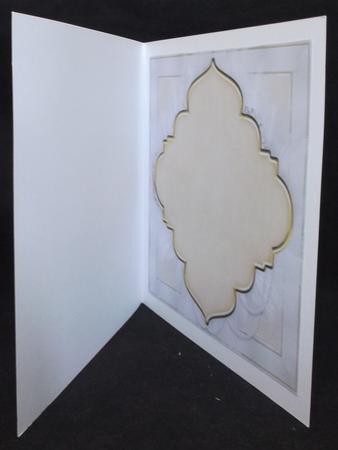 Gold Christmas Large Square Insert by Suzi Cooper