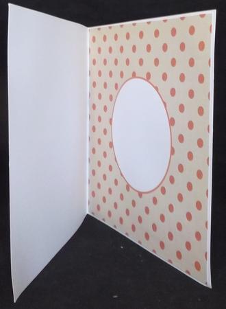 Valentine Red Polka Dots Insert 8x8 by Suzi Cooper
