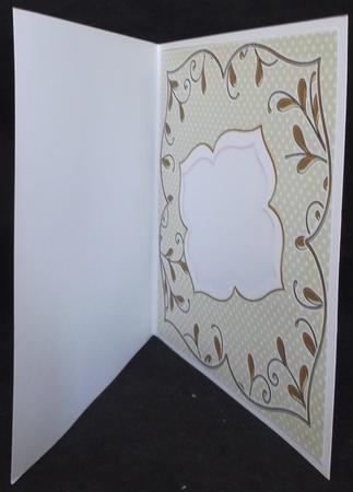 Cream Dotty Fancy 8in x 8in Square Insert Panel by Suzi Cooper