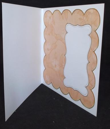 Borange Apple Blossom Plain 8in Scallop Insert Panel by Suzi Cooper