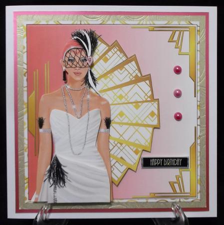 Stunning Flapper Lady No 25 Mini Kit by Suzi Cooper