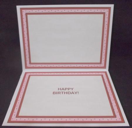 Giraffe Birthday Girl Card Inserts by Suzi Cooper