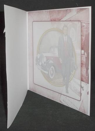 Art Deco Man Antonio (pink) Insert by Suzi Cooper