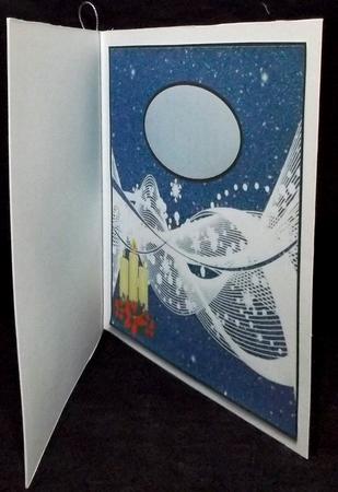 Christmas Candles Insert by Suzi Cooper