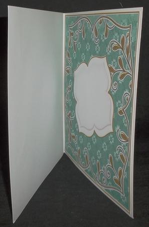 Dark Green Daisy Fancy 8in Insert Panel by Suzi Cooper