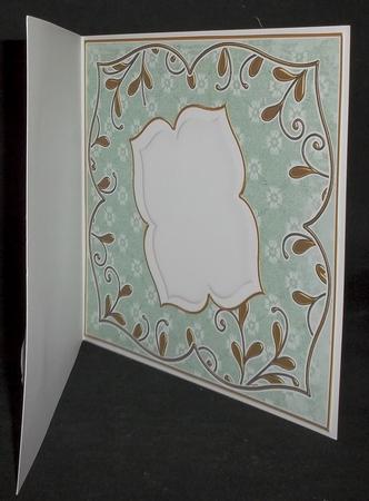 Mid Green Daisy Fancy 8in Insert Panel by Suzi Cooper