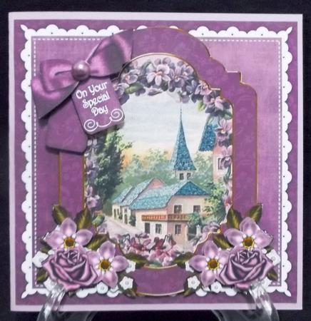 Lavender View Special Day 6in Floral Step by Step by Suzi Cooper