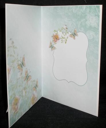 Blank Floral Insert by Suzi Cooper