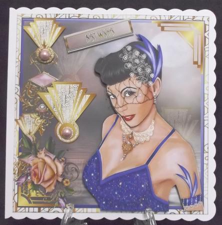 Stunning Flapper Lady No 28 Mini Kit by Suzi Cooper