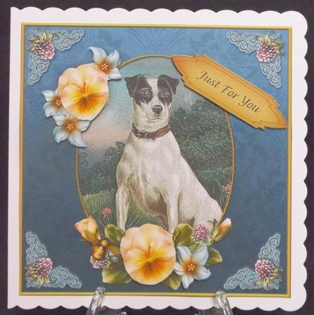 Vintage Dog for You 7x7 Cf by Suzi Cooper