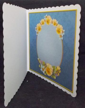 Vintage Smoke Blue Insert by Suzi Cooper