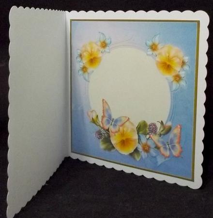 Vintage Purple 7x7 Insert by Suzi Cooper