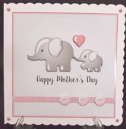 Mother's Day Elephants by Suzi Cooper