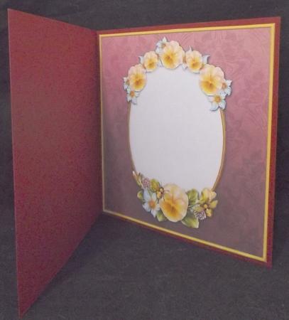 Vintage Floral 7x7 Rose Insert by Suzi Cooper