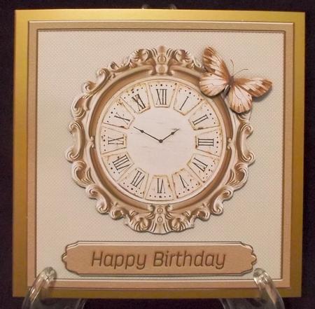 Retirement Clock Card 2 by Suzi Cooper