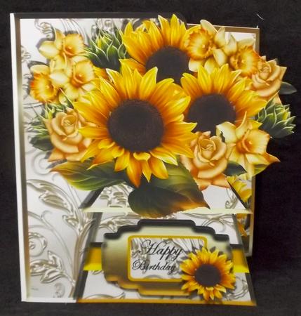 Hand-tied Bouquet - Sunshine Selection - Over the Edge by Suzi Cooper