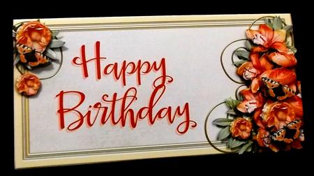 Flowers Birthday Card by Suzi Cooper
