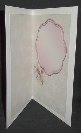 An Armful of Lilies - Petal Pyramid Card Insert by Suzi Cooper
