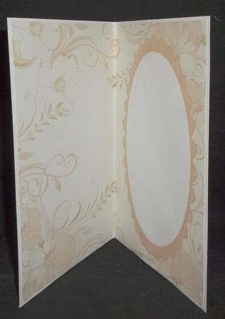 Cream Floral Insert, with Lace by Suzi Cooper