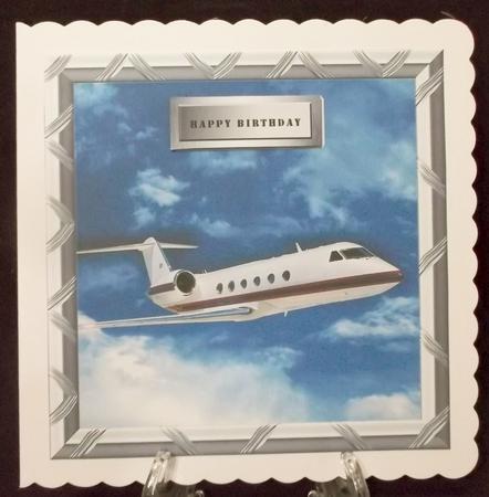 Aircraft Card Front by Suzi Cooper