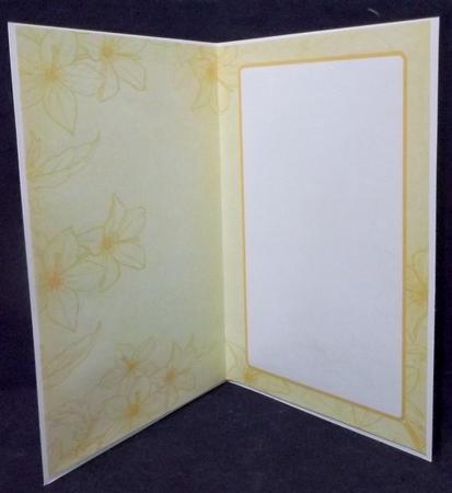 Yellow Sping Floral Insert by Suzi Cooper