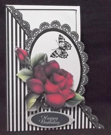 Simply Black and White # 2, Plus Insert by Suzi Cooper