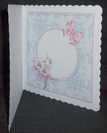 Best Friends on the Swing Blank Insert by Suzi Cooper