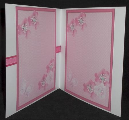 Blank Insert for Bouquets of Happy Thoughts Topper by Suzi Cooper