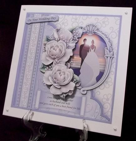 Wedding Day at Sunset 8x8 Decoupage Mini Kit by Suzi Cooper