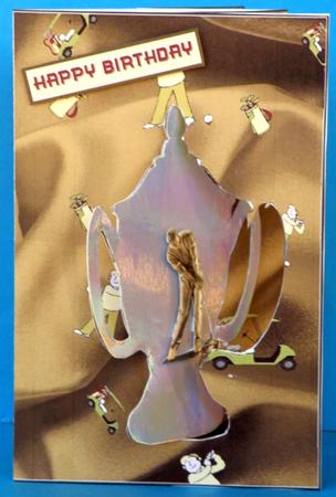 K Card Golf Trophy Sheet 1 by Suzi Cooper