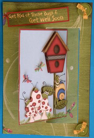K Cards Birthday Bugs Sheet 1 by Suzi Cooper